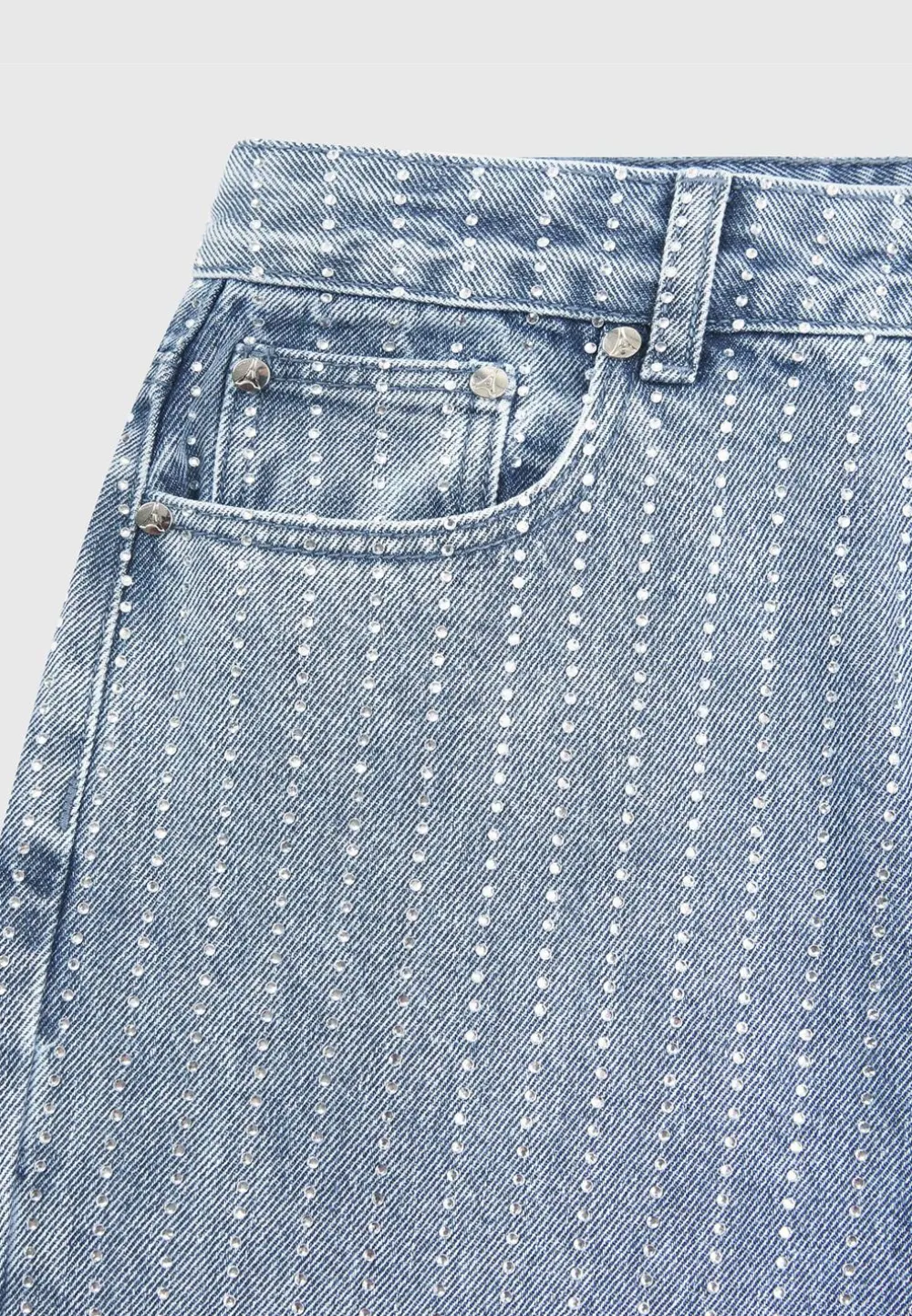 Rhinestone Mom Jeans