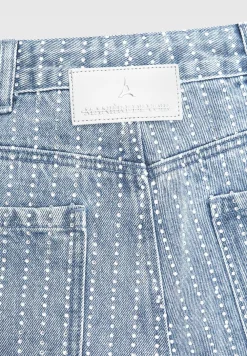 Rhinestone Mom Jeans