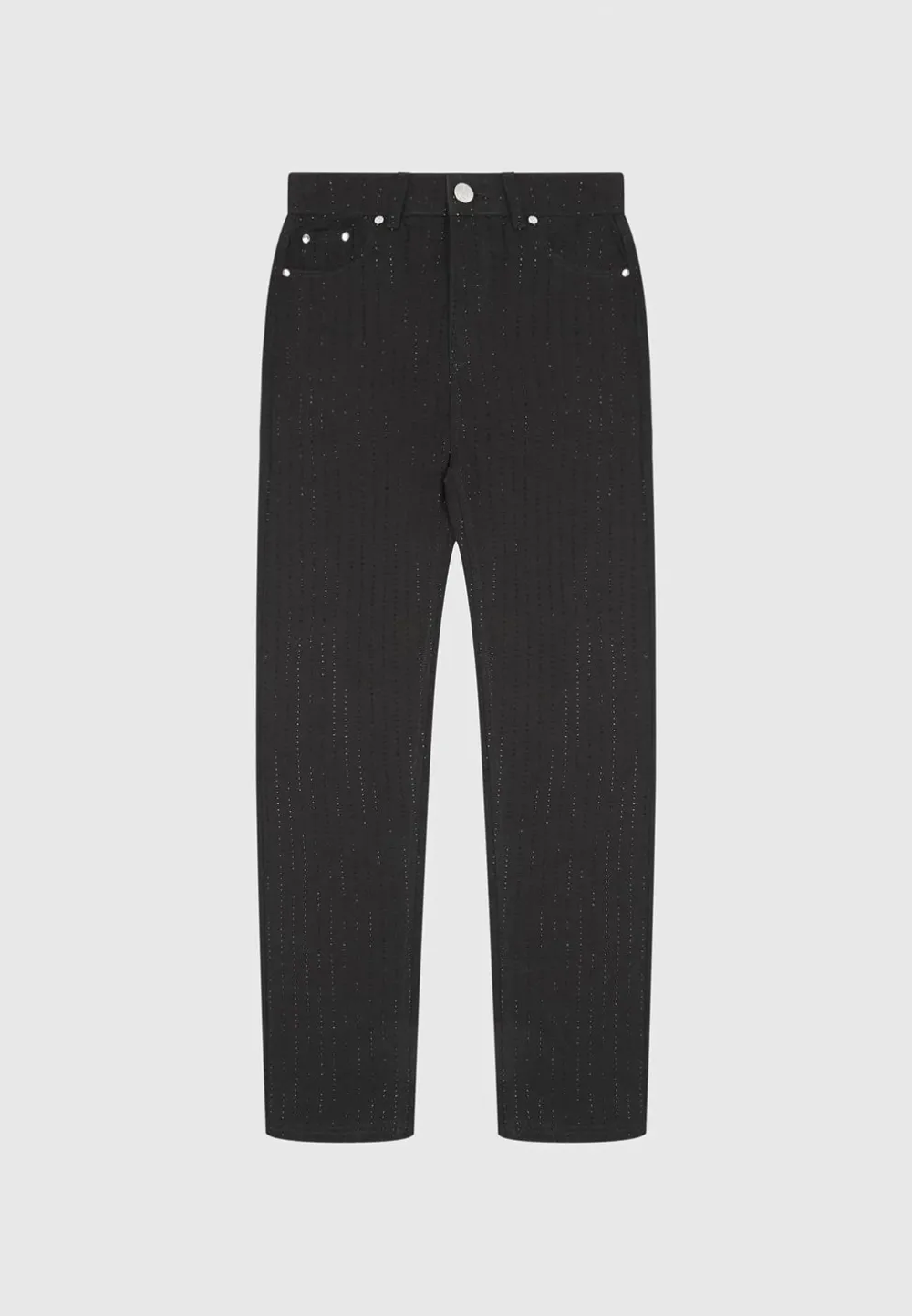 Rhinestone Mom Jeans