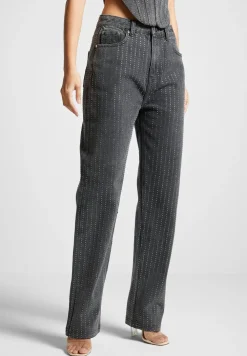 Rhinestone Mom Jeans