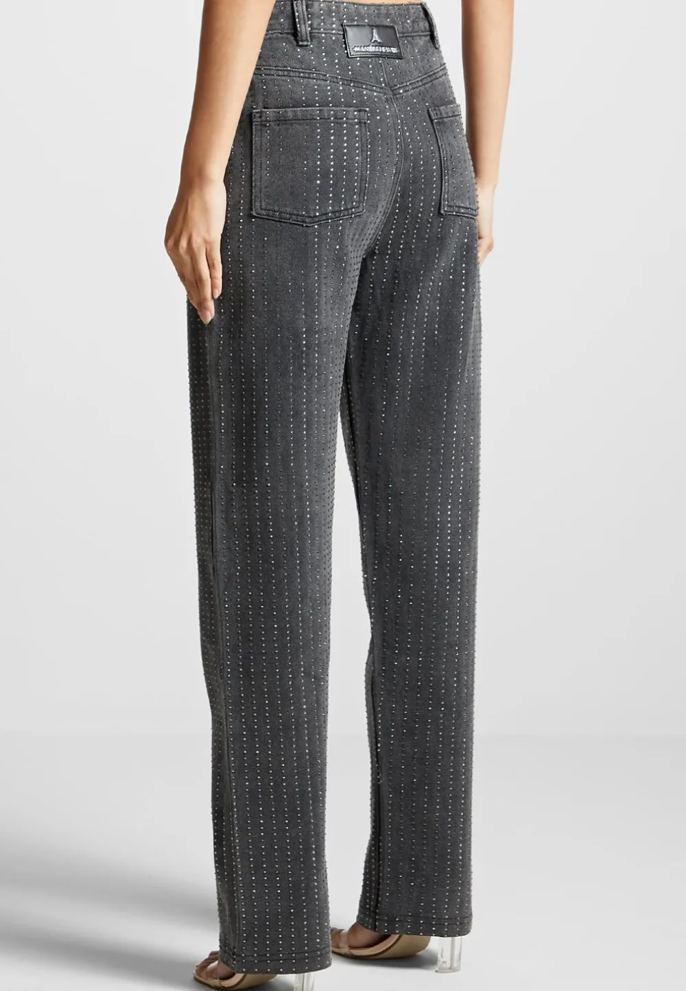 Rhinestone Mom Jeans