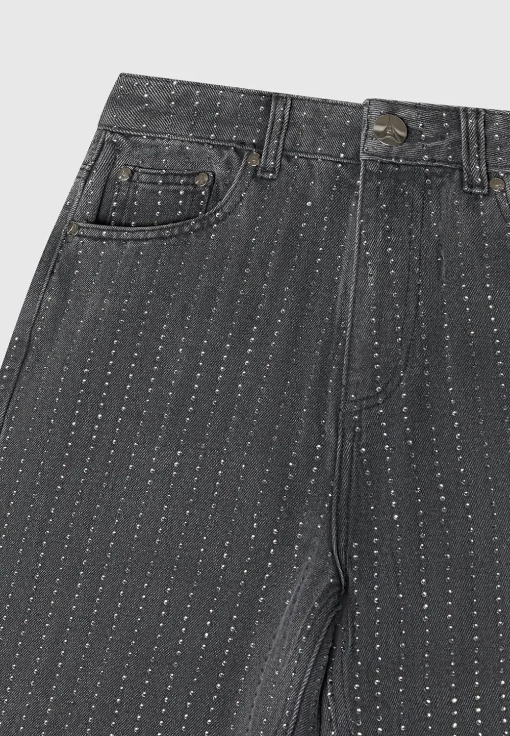 Rhinestone Mom Jeans