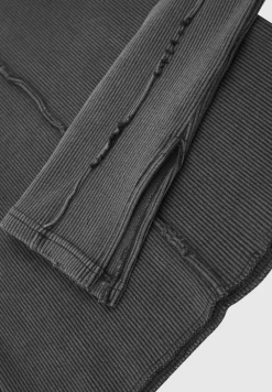 Ribbed Long Sleeve Top