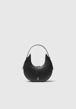 Round Vegan Leather Bag
