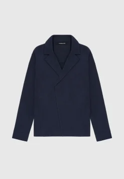 Seersucker Double Breasted Shirt