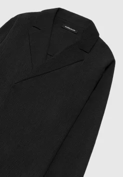 Seersucker Double Breasted Shirt