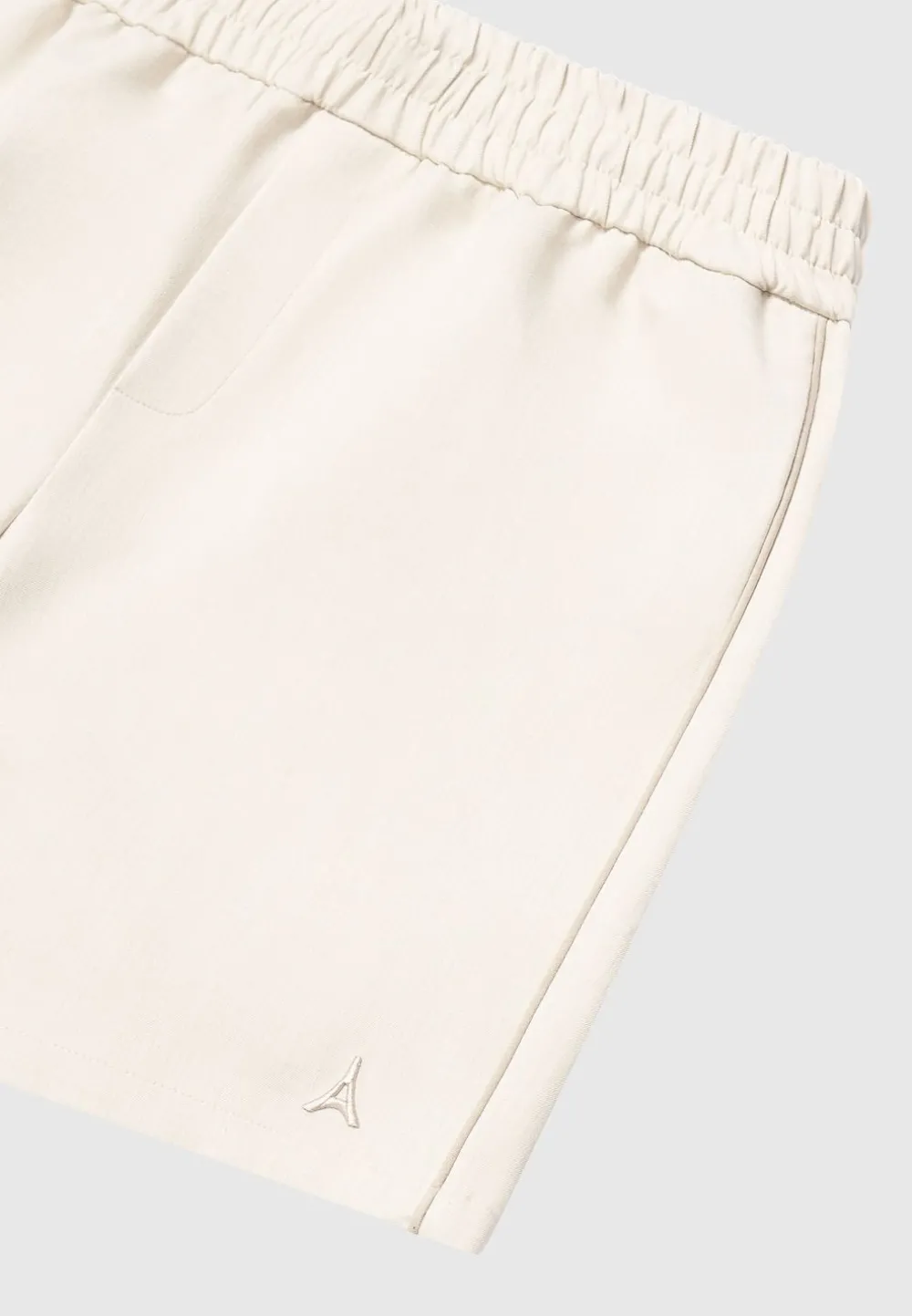 Signature Baseball Shorts - Beige
