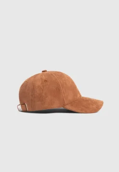 Signature Suede Cap - Tan