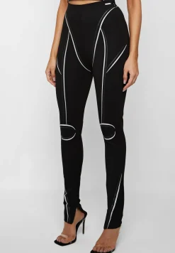 Sketch High Waisted Bandage Leggings