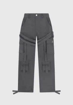 Strap Detail Cargo Pants