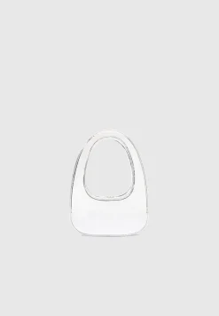 Structured Handbag Chrome