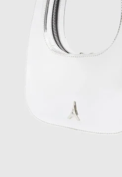 Structured Handbag Chrome