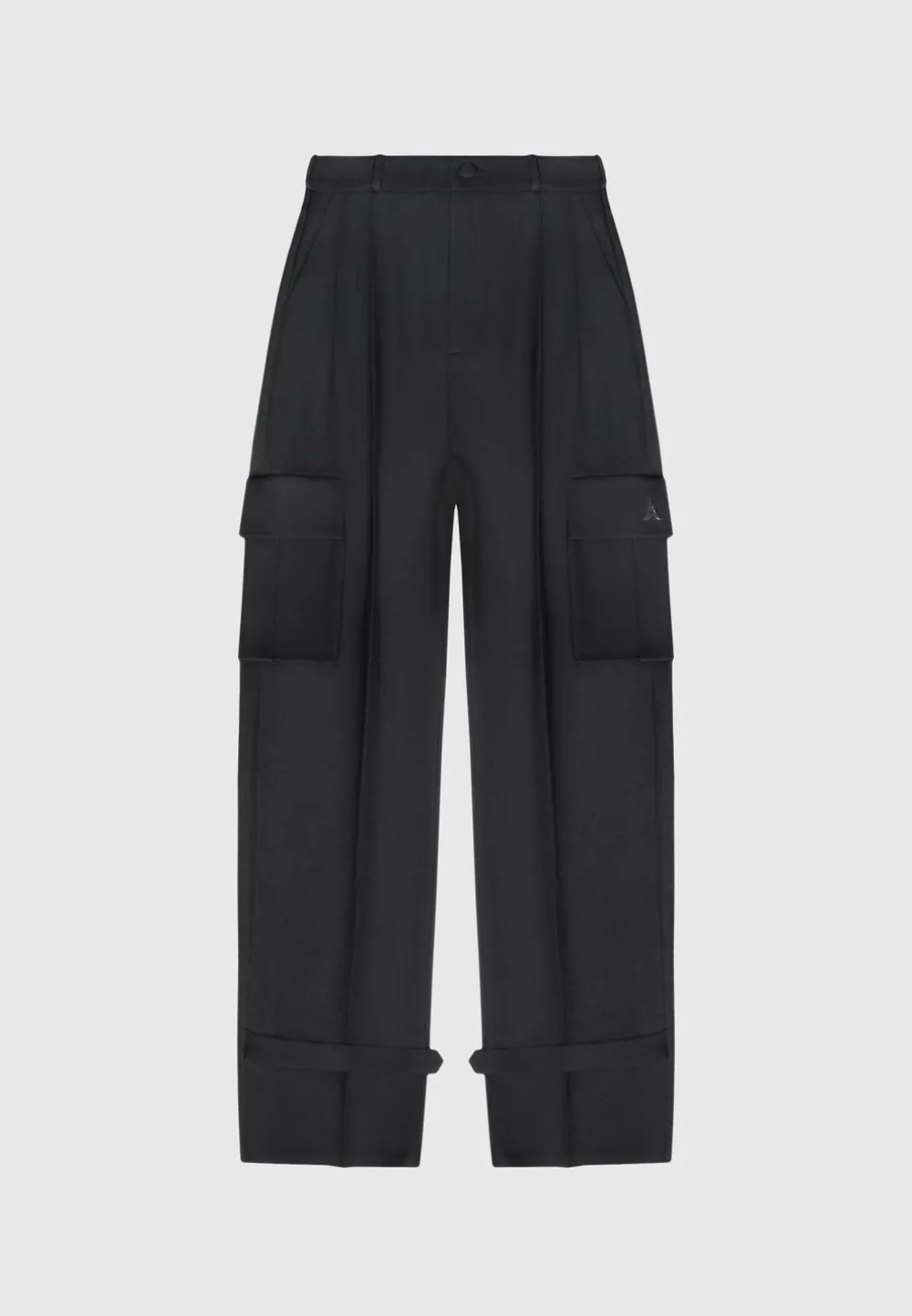 Tailored Pleated Cargo Trousers