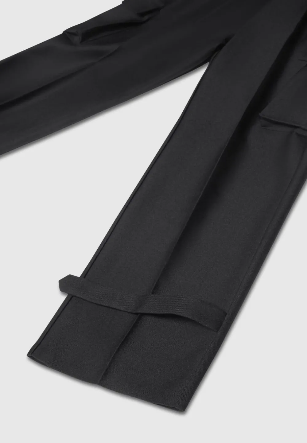 Tailored Pleated Cargo Trousers