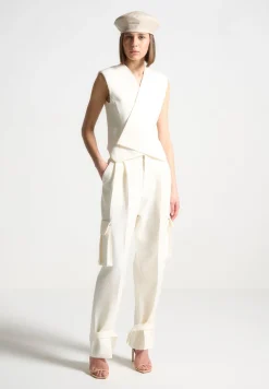 Tailored Wrap Waistcoat