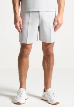 Textured Tailored Shorts