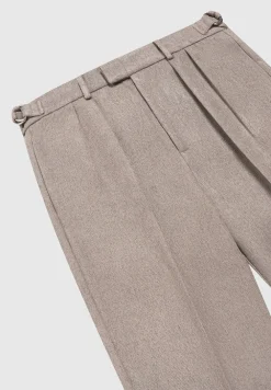 Textured Tailored Trousers