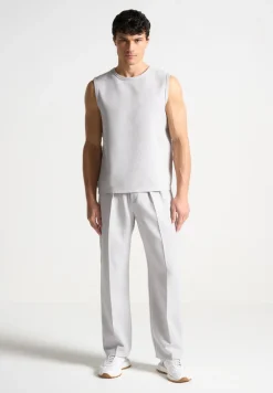 Textured Tailored Trousers