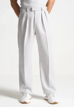 Textured Tailored Trousers