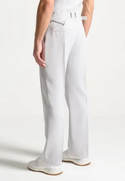 Textured Tailored Trousers