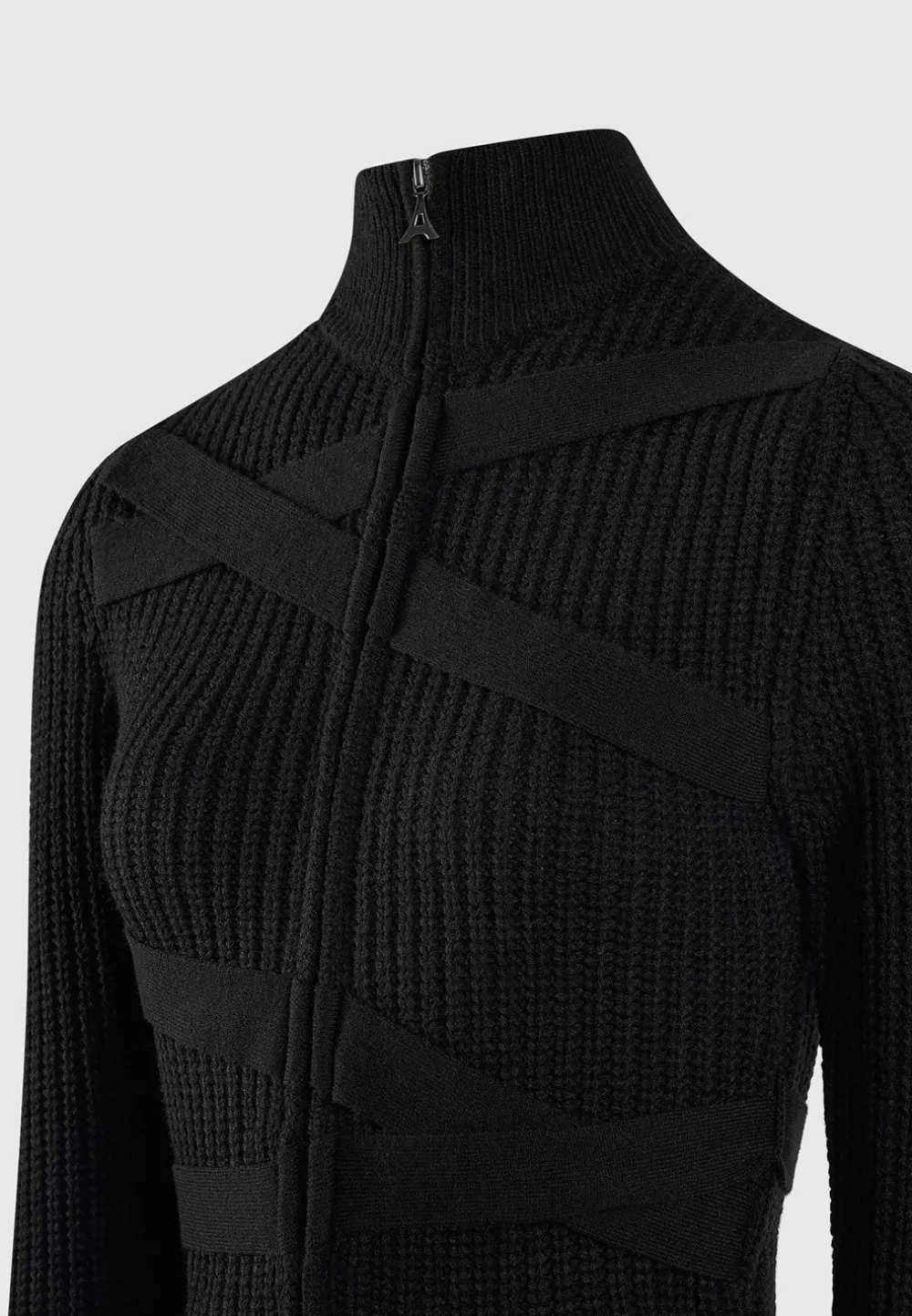 Tie-Up Knitted Cardigan