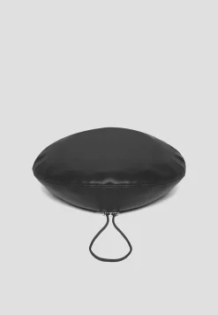 Vegan Leather Beret