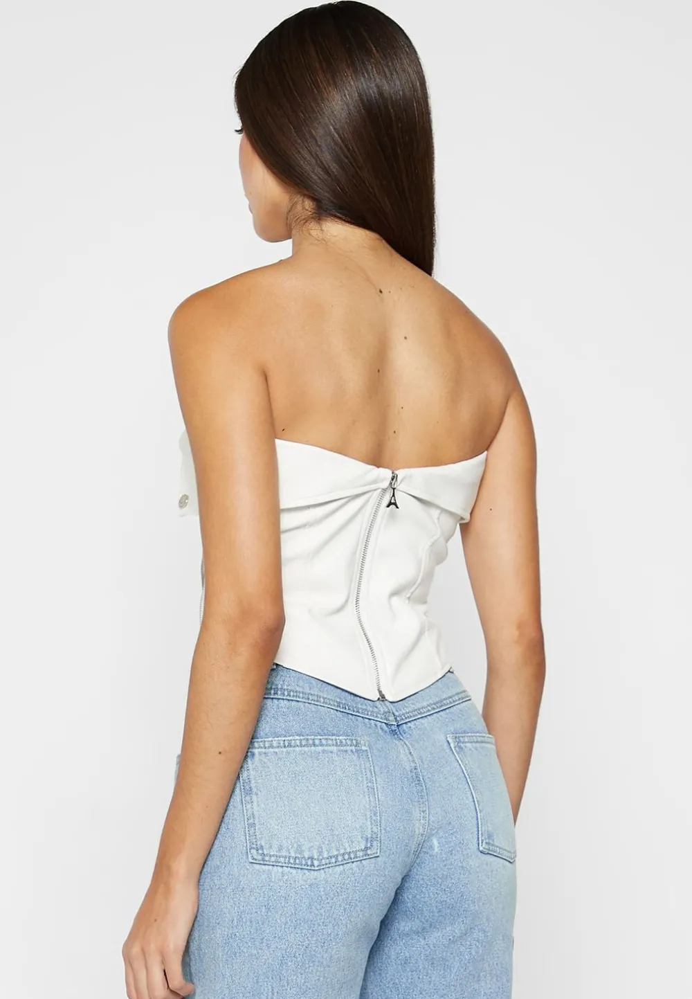 Vegan Leather Biker Corset