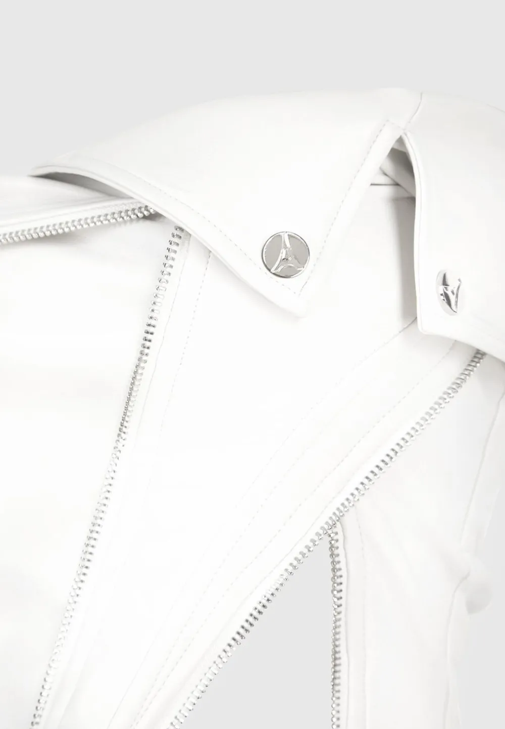 Vegan Leather Biker Corset