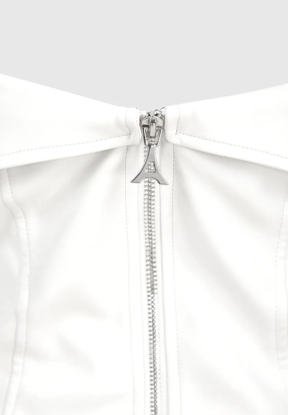 Vegan Leather Biker Corset