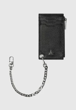 Vegan Leather Cardholder With Chain