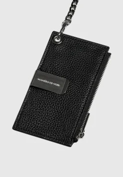 Vegan Leather Cardholder With Chain