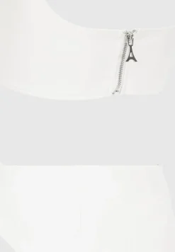 Vegan Leather Corset Mini Dress