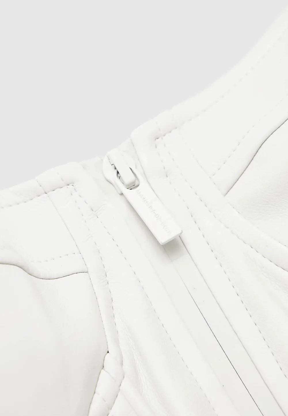 Vegan Leather Corset Top