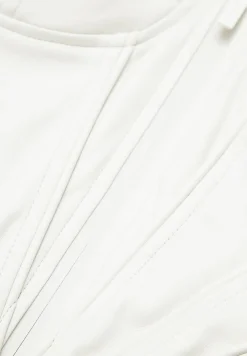 Vegan Leather Corset Top