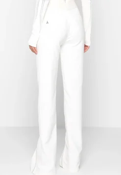 Vegan Leather Corset Zip Trousers