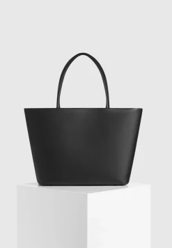 Vegan Leather Eiffel Tote Bag