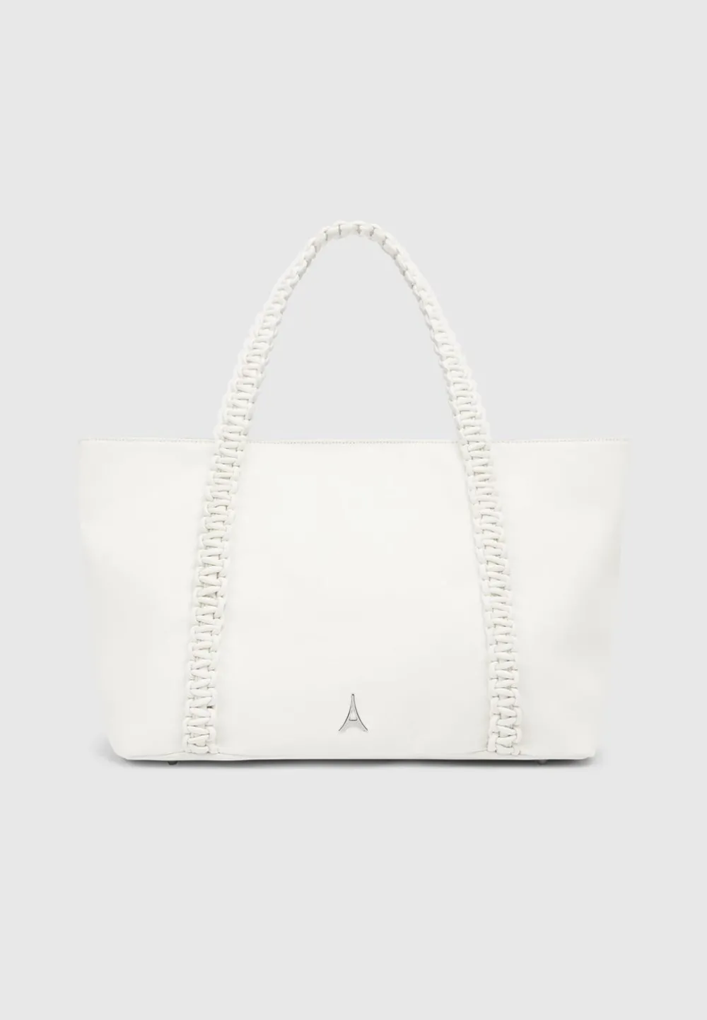 Vegan Leather Rope Strap Tote Bag