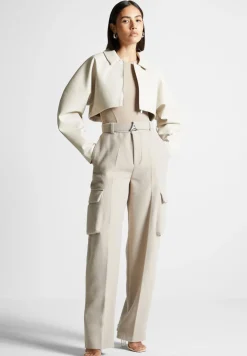 Vegan Leather Super Cropped Jacket