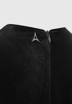 Velour Jumpsuit With Gloves