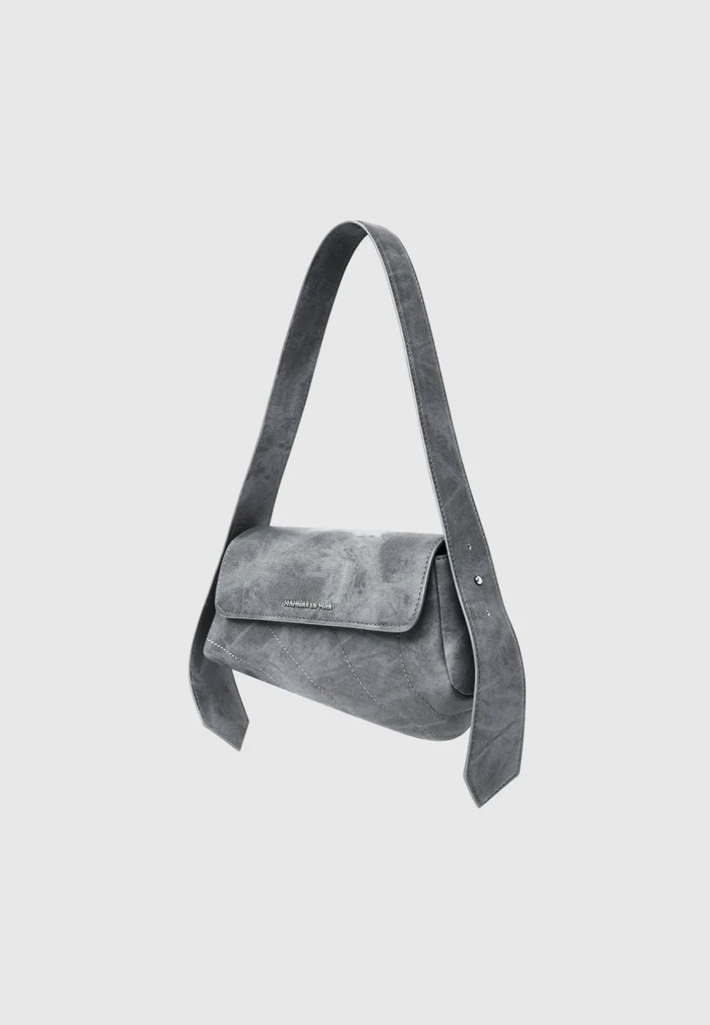 Vintage Marble Leather Bag - Washed