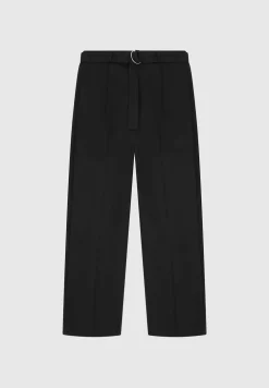 Woven Trousers With Belt