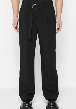 Woven Trousers With Belt