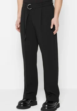 Woven Trousers With Belt